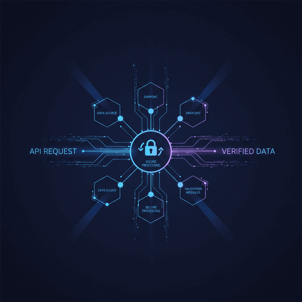 Data verification through API connection